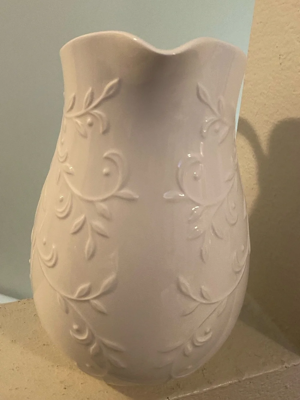 Lenox ceramic pitcher